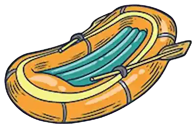 White Water Rafting Logo